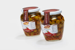 Olive Denocciolate Piccanti Oliven og delikatesser Lowin
