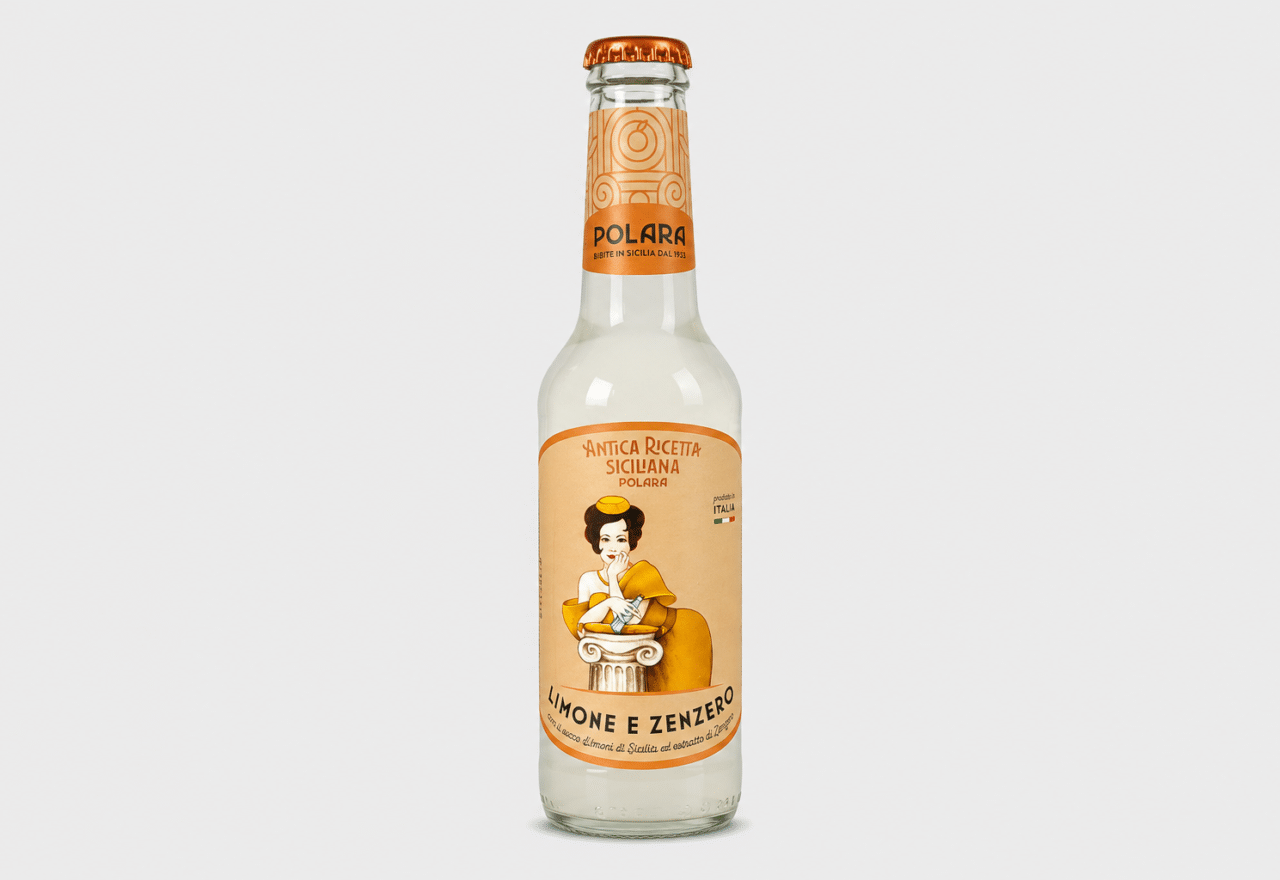 Citron med Ingefær Øl & vand Lowin