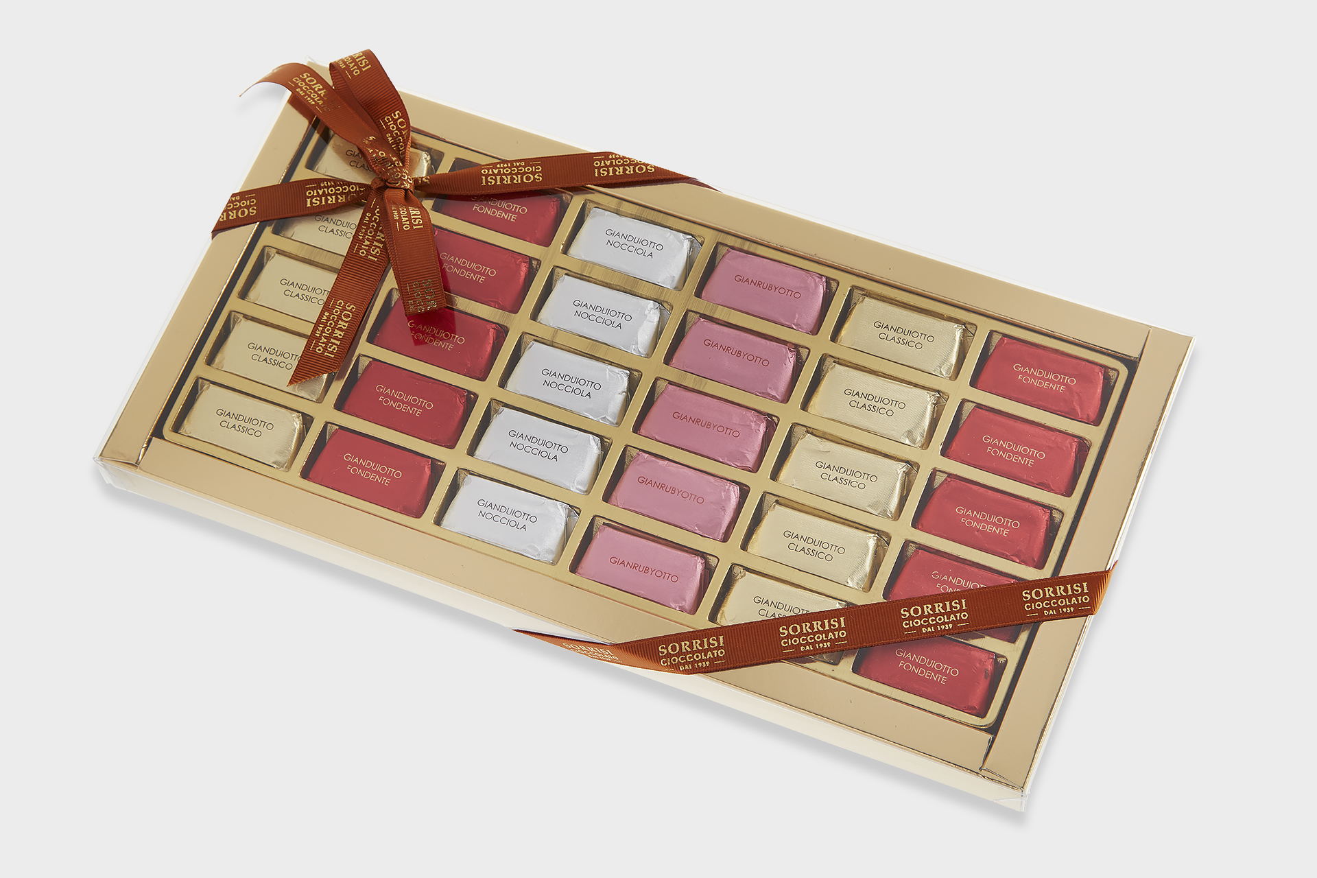 Gianduiotti box Chokolade og konfekture Lowin