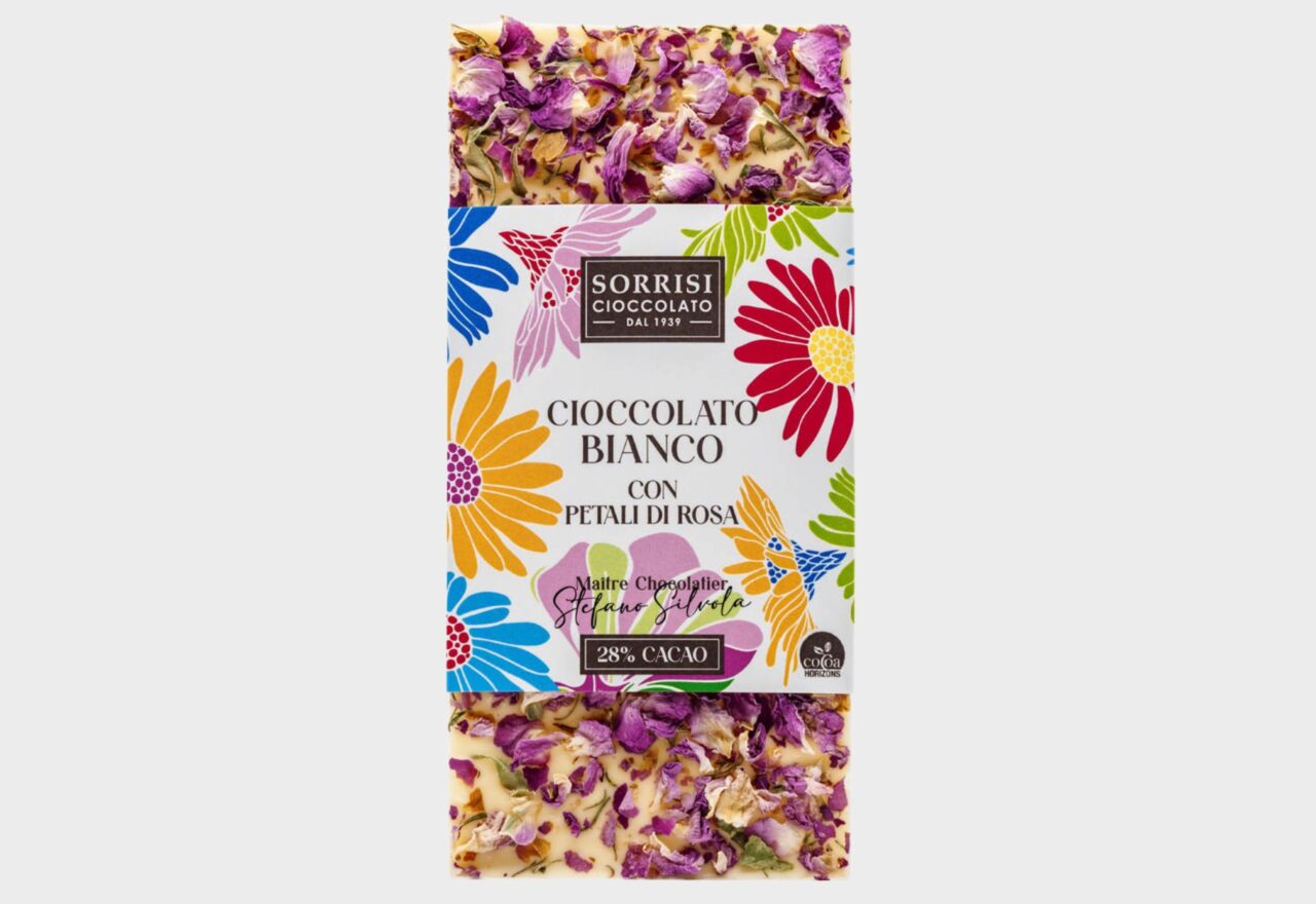 Boella & Sorrisi Plade Hvid/roser Specialiteter Lowin