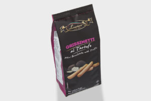 Grissinetti al tartufo Chips og brushetta Lowin