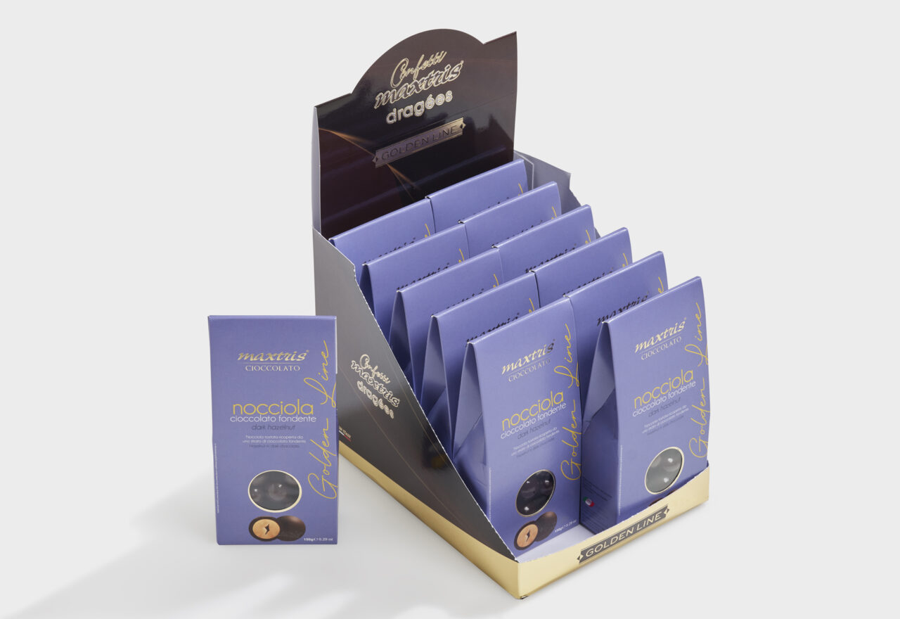 Praline nocciole cioccolato fondente Chokolade og konfekture Lowin