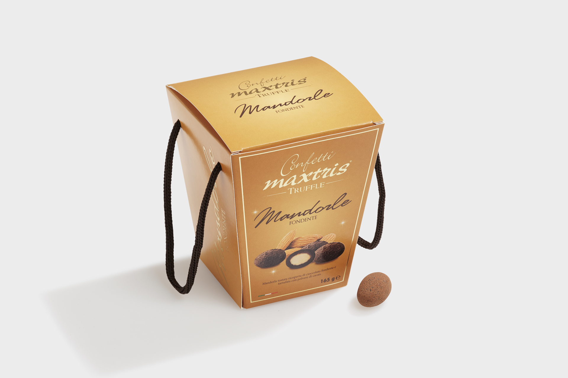 Truffle Mandorle Fondente Chokolade og konfekture Lowin