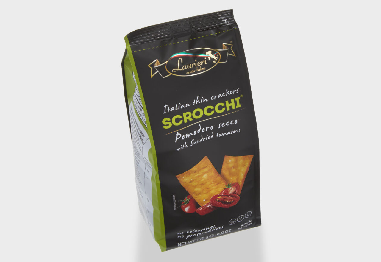 Scrocchi Pomodoro secco Chips og brushetta Lowin