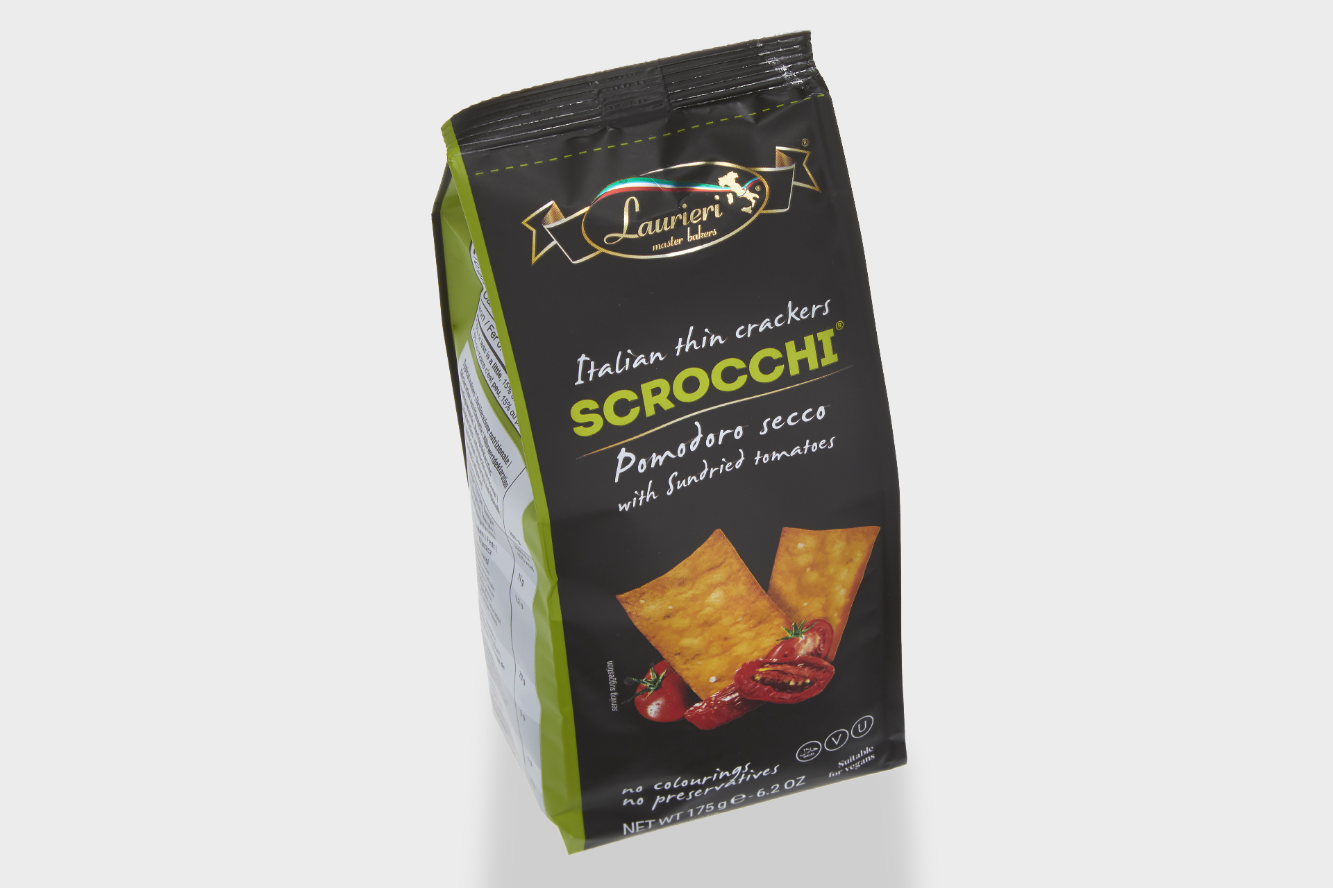 Scrocchi Pomodoro secco Chips og brushetta Lowin