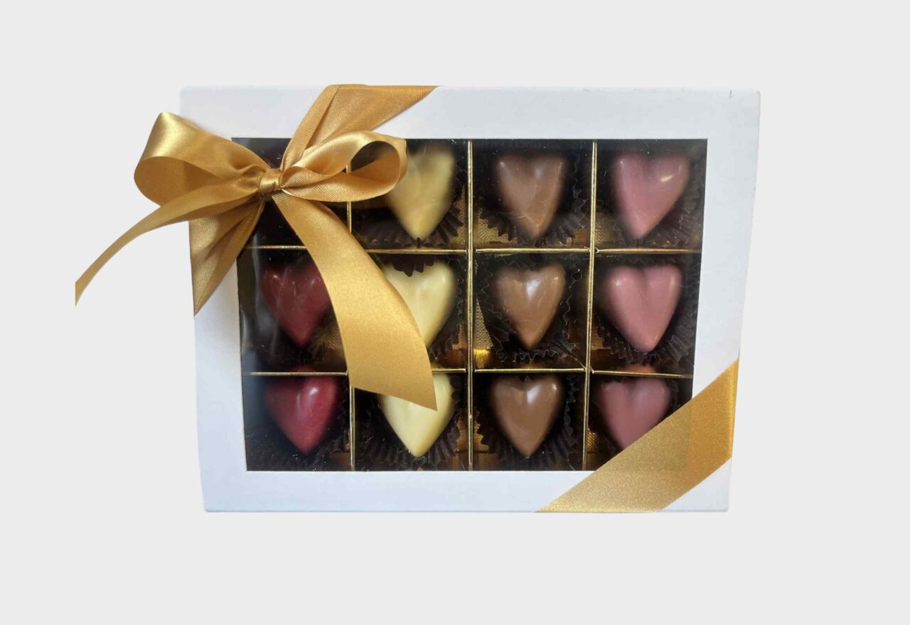 Sorrosi Cuori mix box, lille Chokolade og konfekture Lowin
