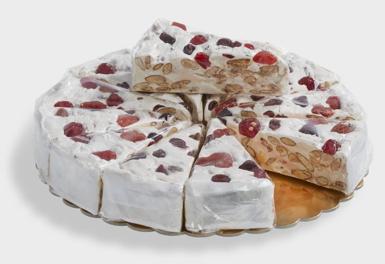 Nougat “kage” – Røde Bær Nougat Lowin