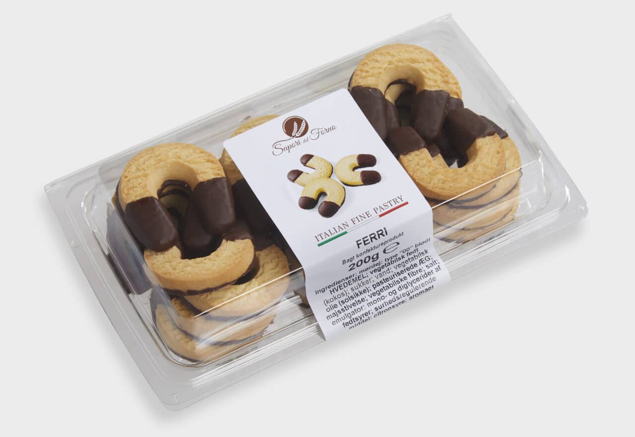 Sapori Hestesko m chokolade Cantucci og cookies Lowin