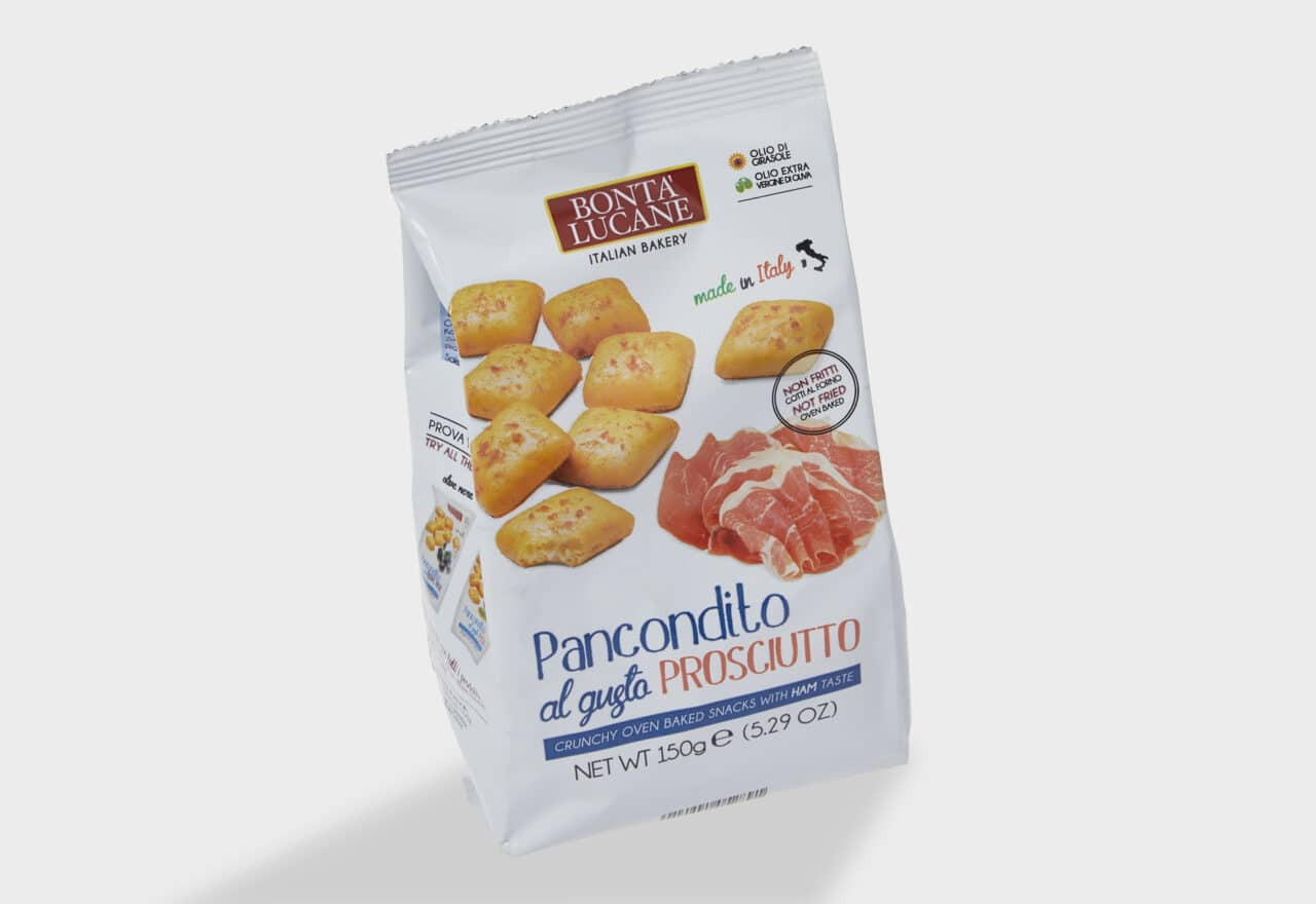 Pancondito m. Skinke Kiks og chips Lowin