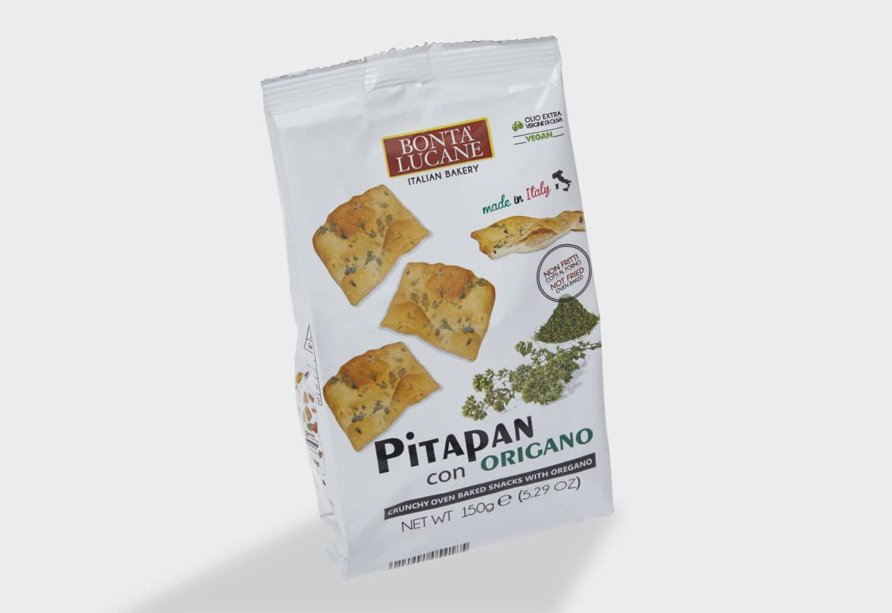 Pitapan med Oregano Kiks og chips Lowin