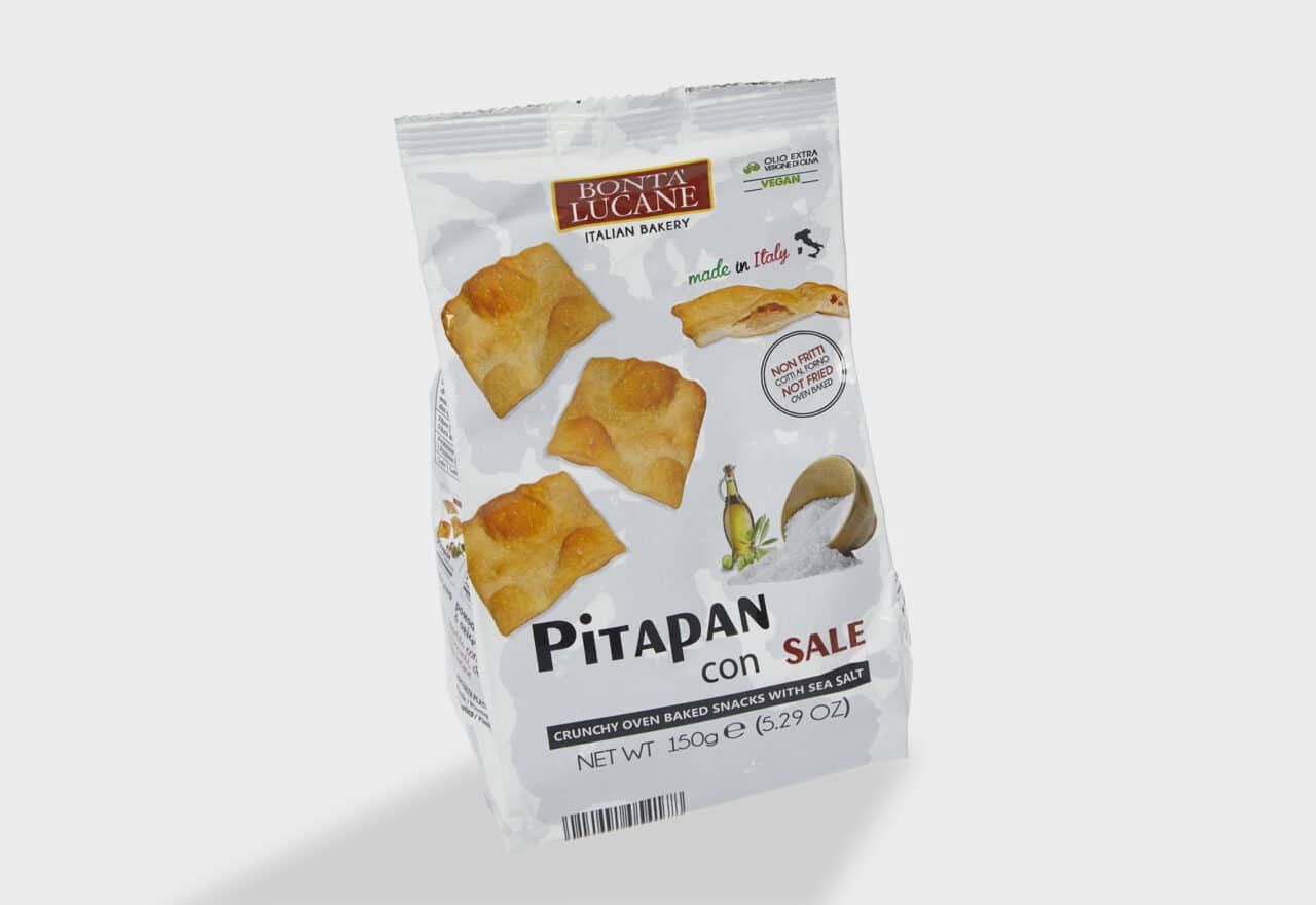 Pitapan med Havsalt Kiks og chips Lowin