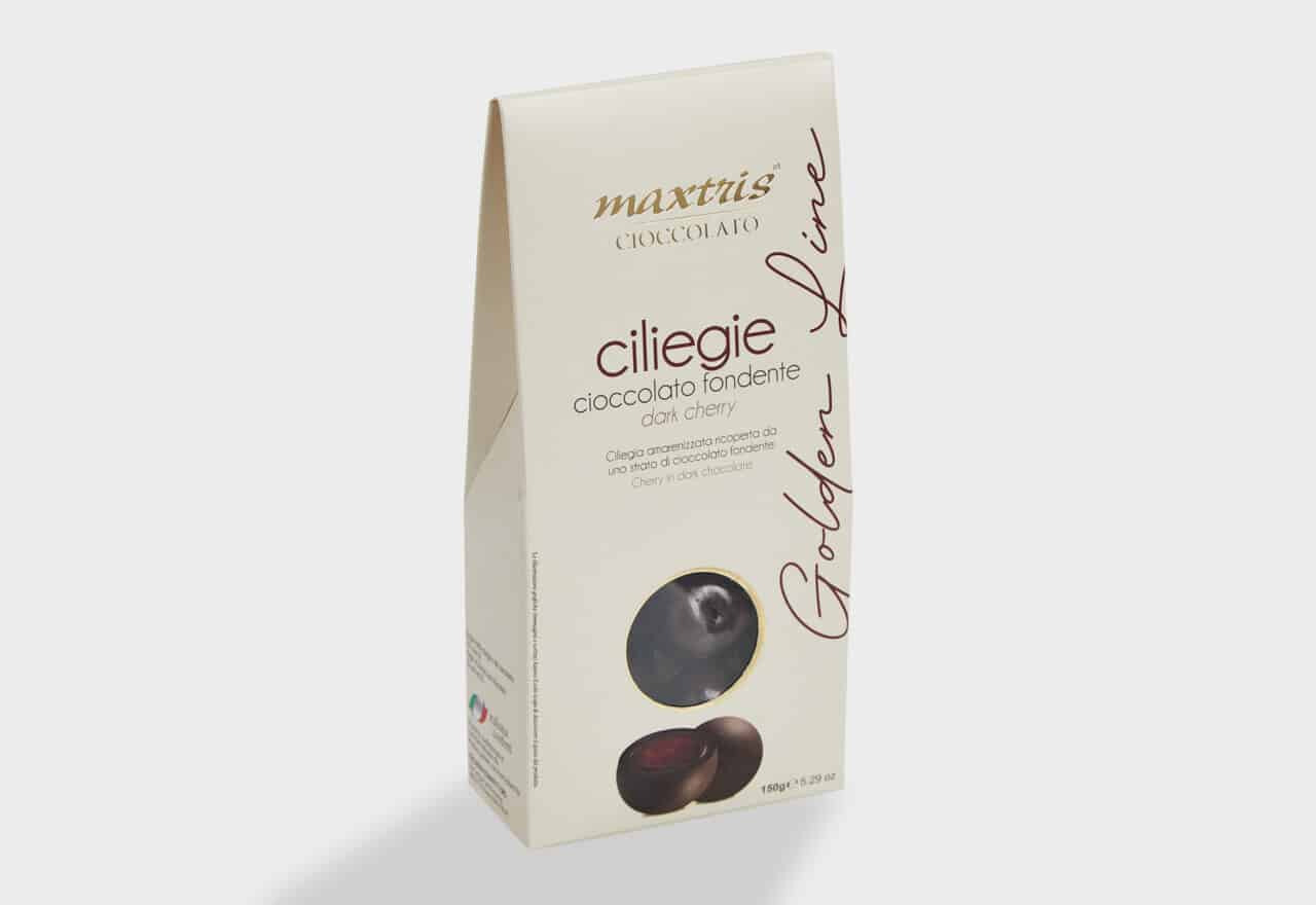 Maxtris Praline Kirsebær/mørk chokolade Chokolade Lowin