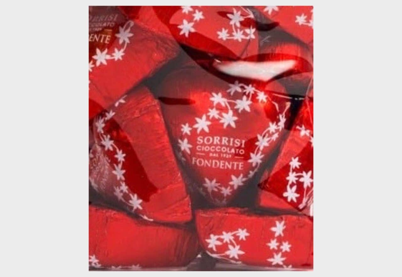 Boella & Sorrisi BULK hjerter/mørk Chokolade Lowin