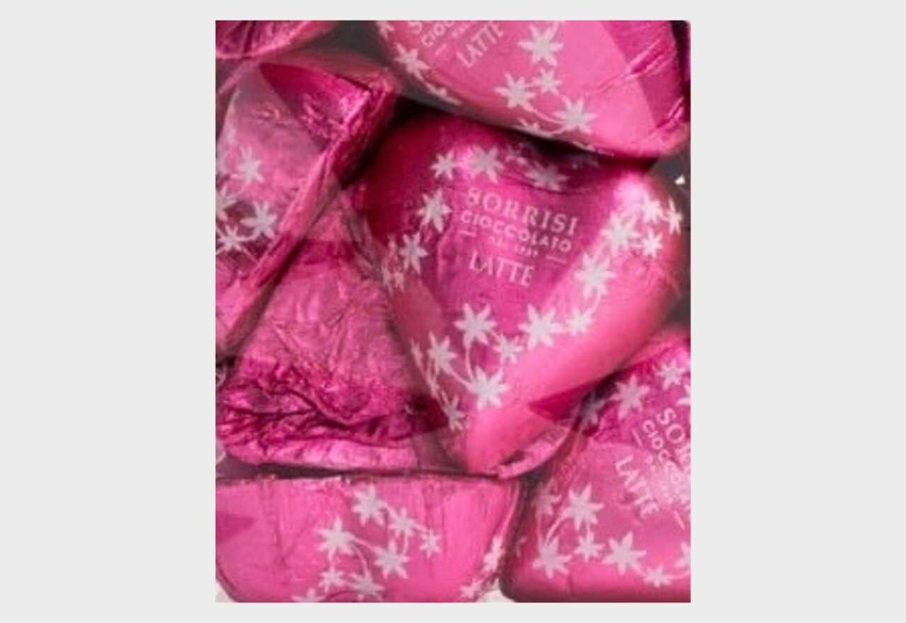 Boella & Sorrisi BULK hjerter/mælk Chokolade Lowin