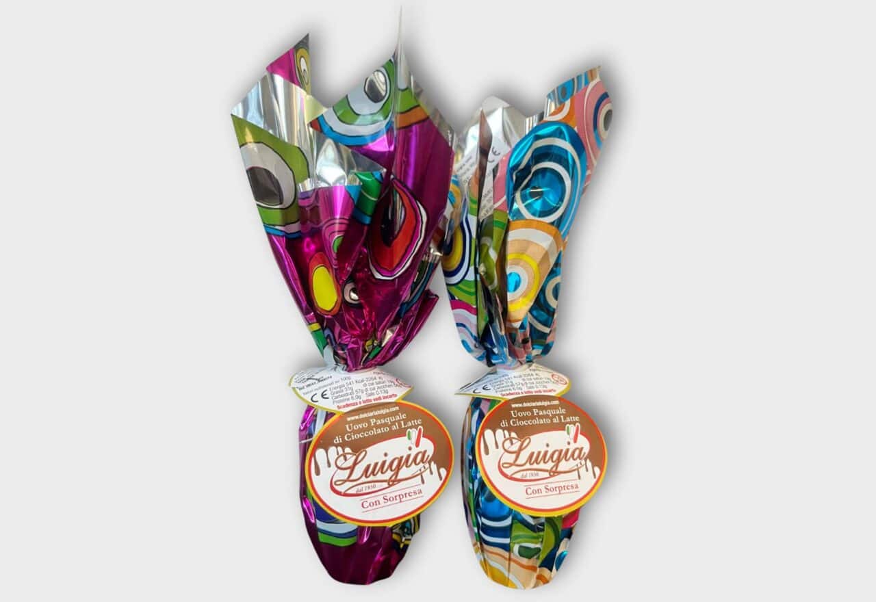 Påskeæg med overraskelse Chokolade Lowin