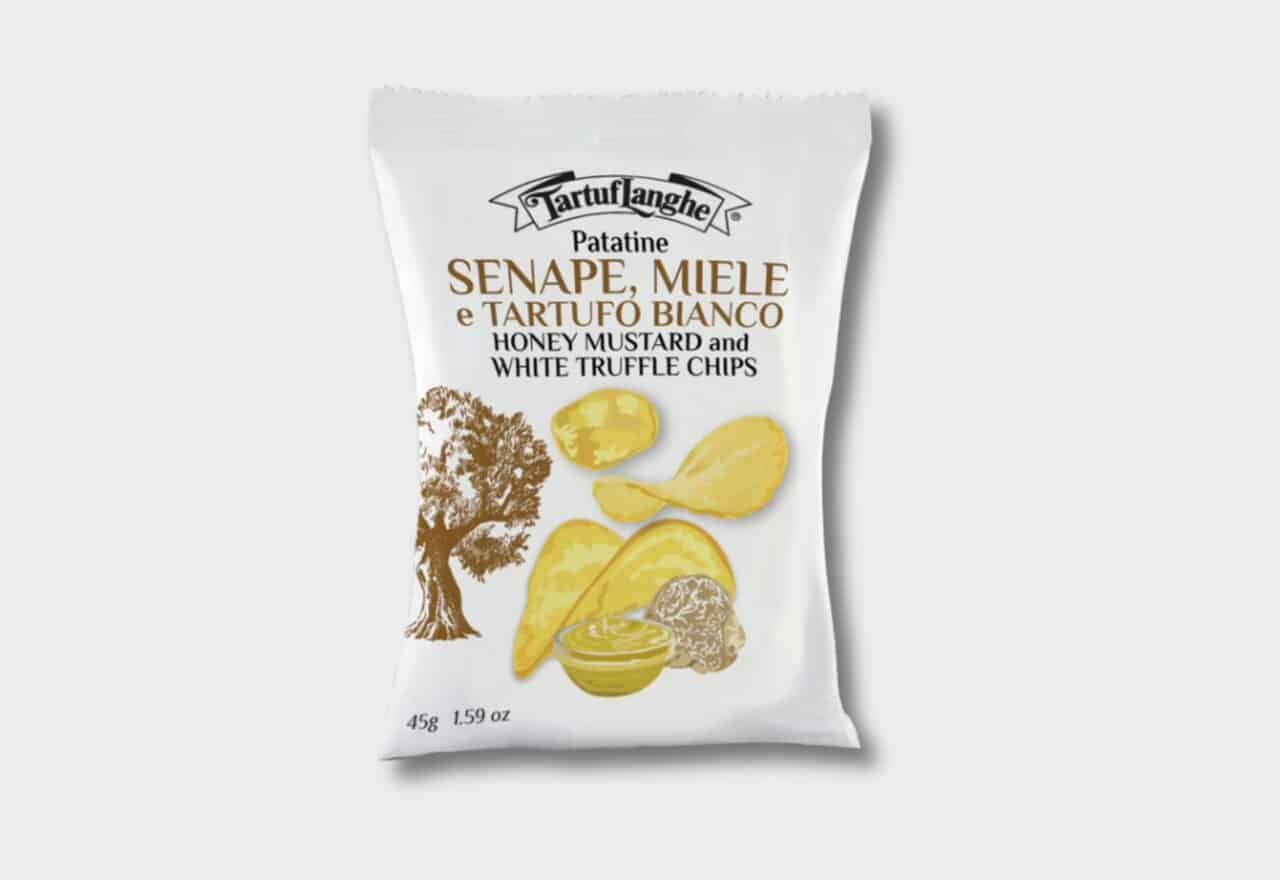 TartufLanghe Sennep/Honning/Hvid Trøffel chips Kiks og chips Lowin