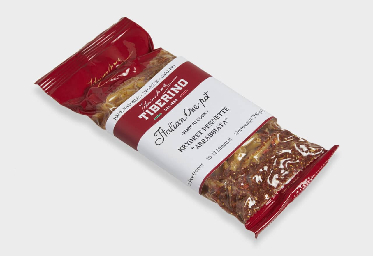 Tiberino – Penne med krydret tomatsauce Nyheder Lowin