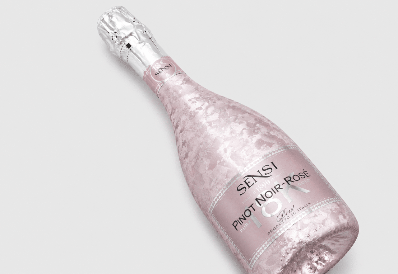 18K Pinot Noir Rosé Brut Spumante Bobler Lowin