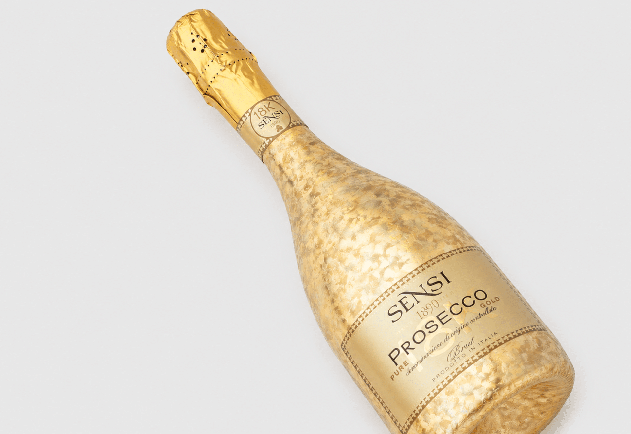 18K Prosecco Gold Brut DOC Bobler Lowin