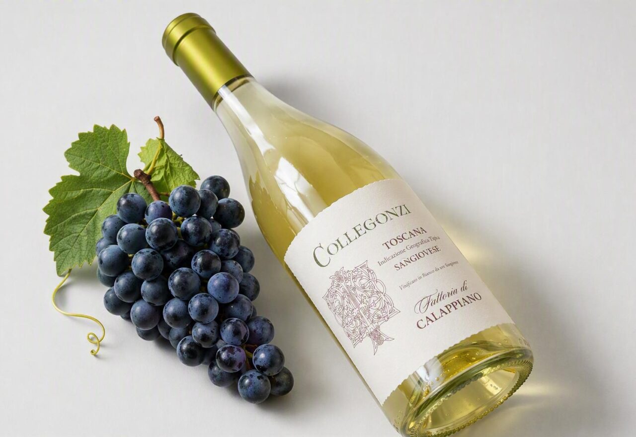 Toscana IGT Sangiovese Vinificato in Bianco (hvidvin på røde druer) Hvidvine Lowin