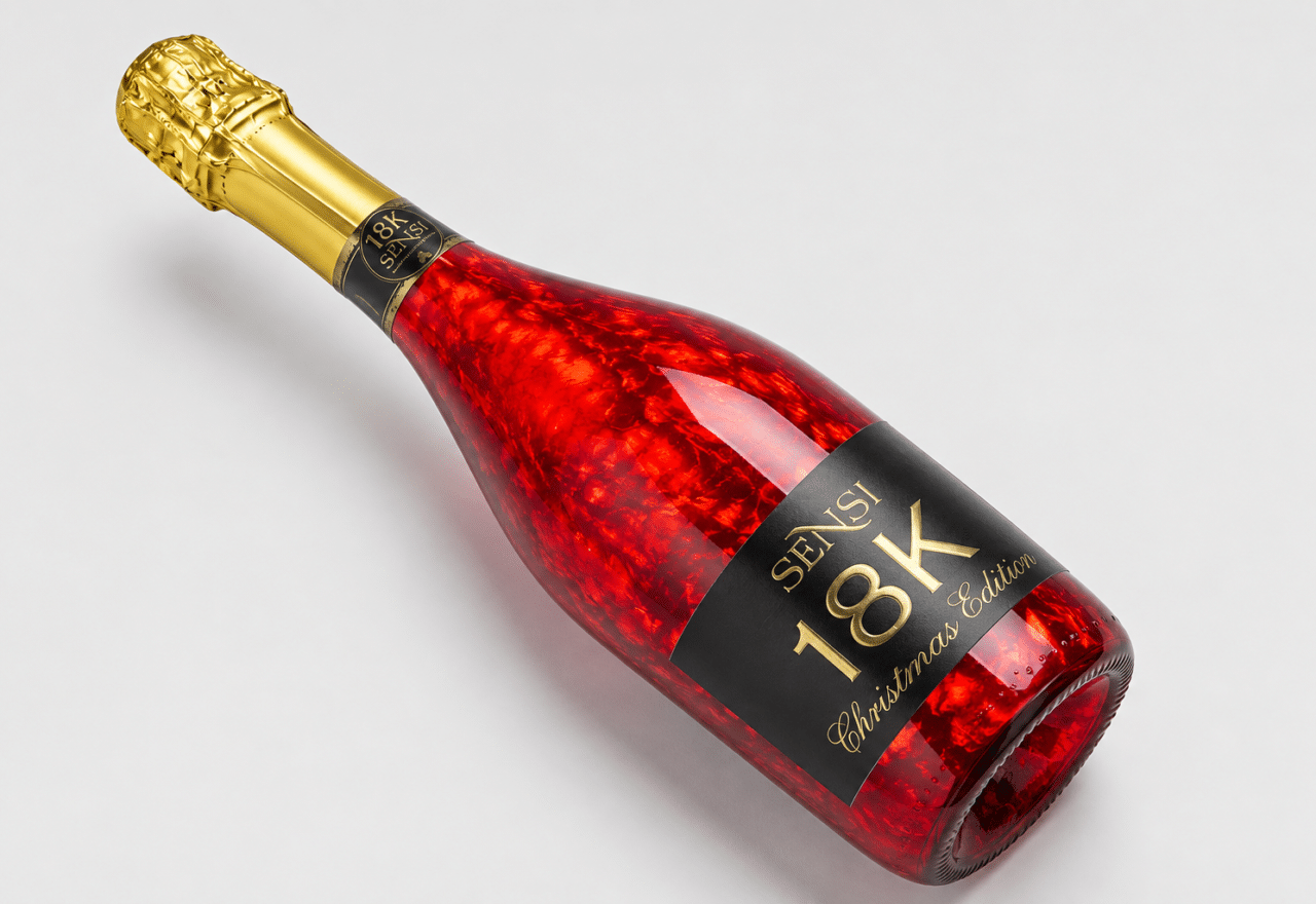 18K Prosecco Christmas Edition Brut Bobler Lowin