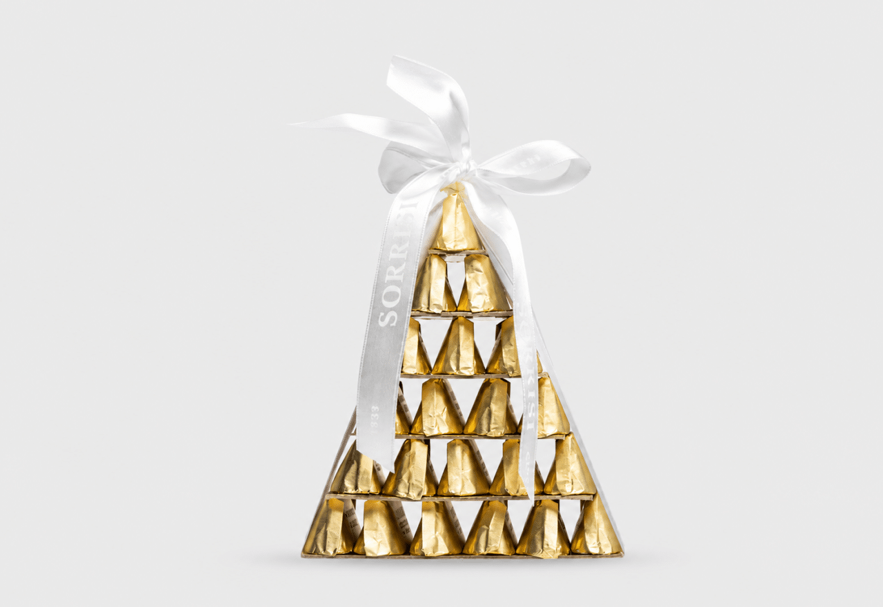 Gianduiotti Pyramide (S) – Boella Chokolade Lowin