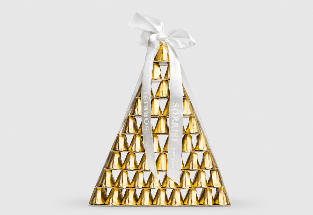 Gianduiotti Pyramide (M) – Boella Chokolade Lowin
