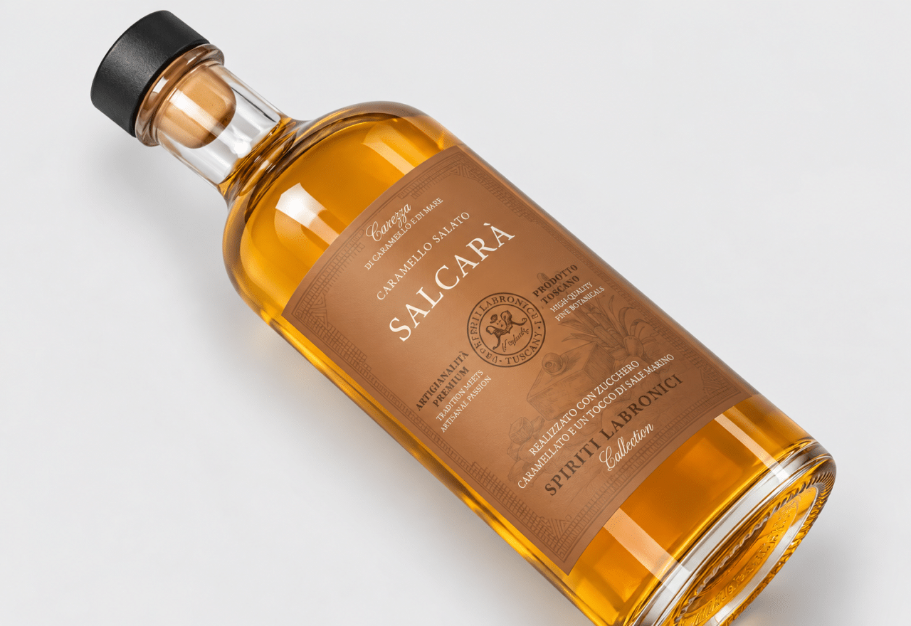 Salcarà – Saltkaramel Likør Likør & Spiritus Lowin
