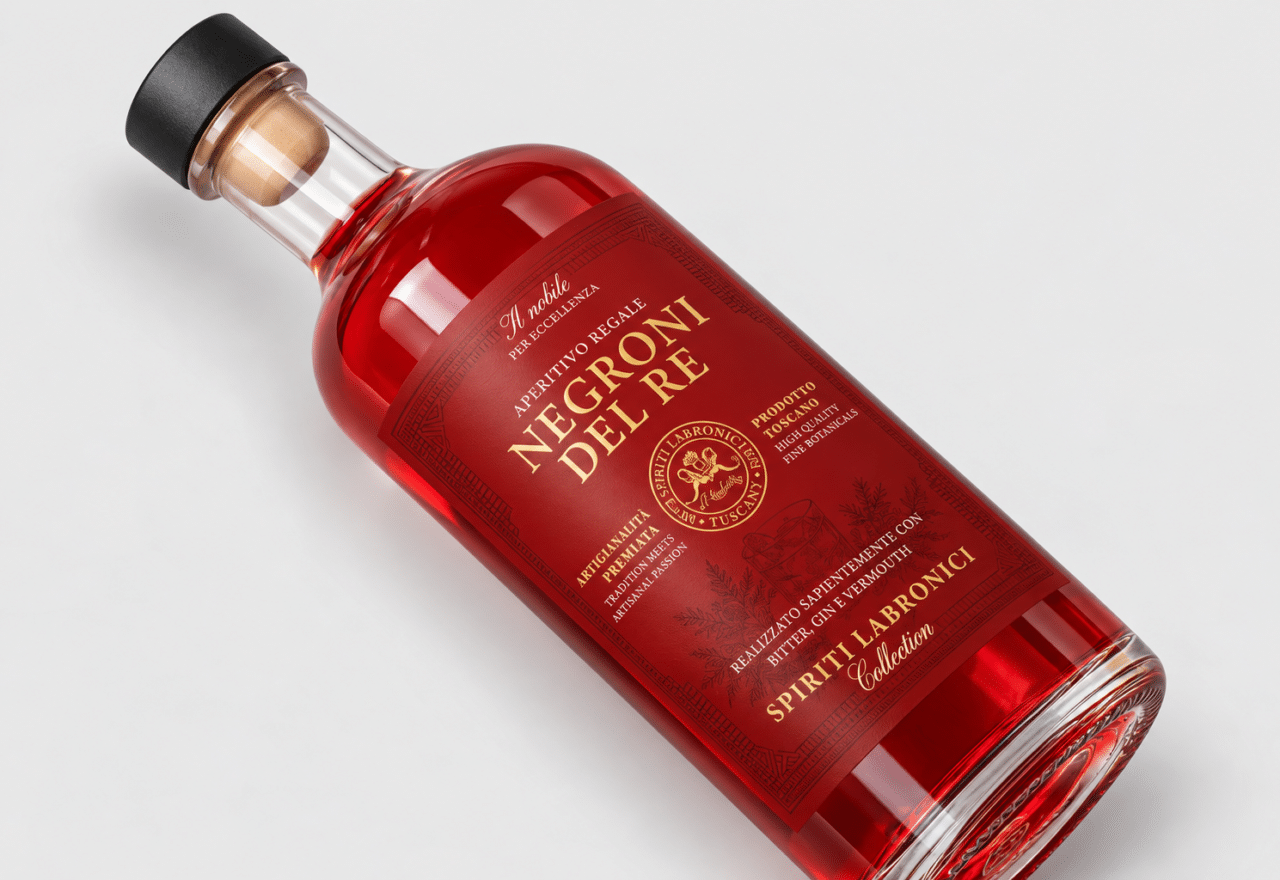 Negroni del Re – Negroni-likør Likør & Spiritus Lowin