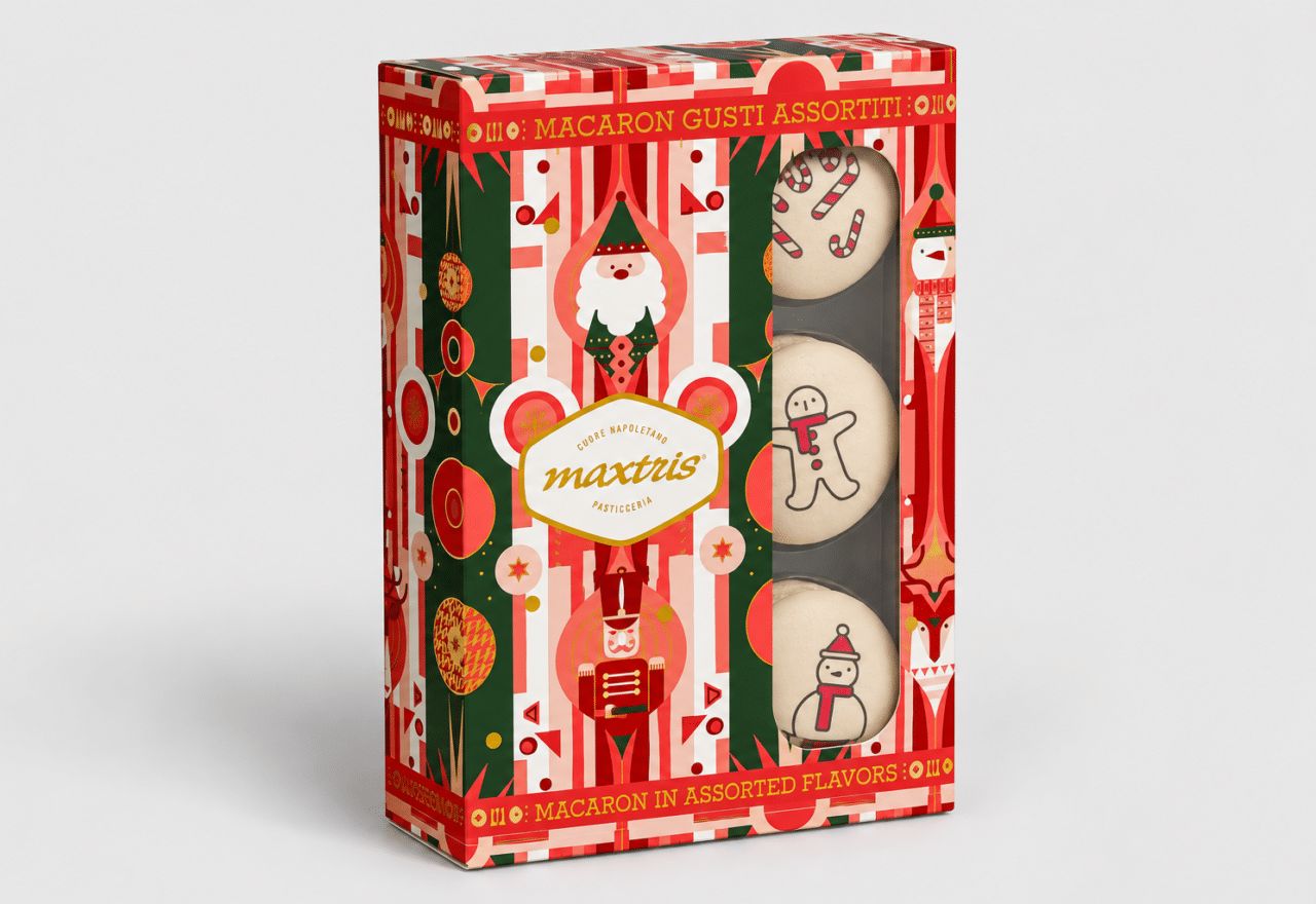 Jule Macarons – Maxtris Kager og cookies Lowin